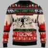 All I Need For Christmas Is Hiking Ugly Christmas Sweater 2