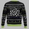 Beetlejuice Hey Santa It Snow Time Christmas Ugly Sweater 2