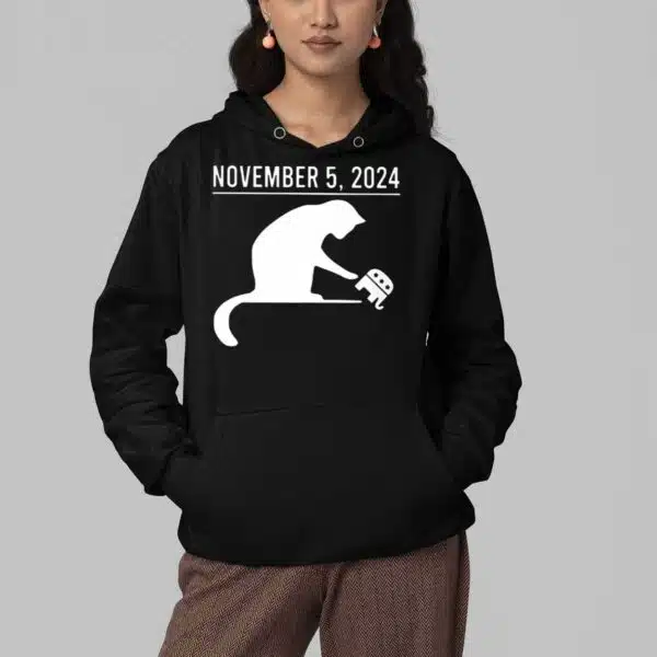 Cat November 5 2024 Shirt 4