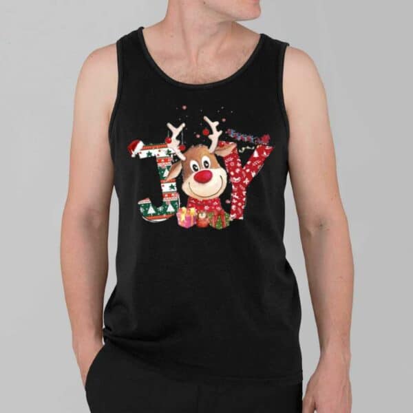 Christmas Joy Cute Deer Print Shirt 3