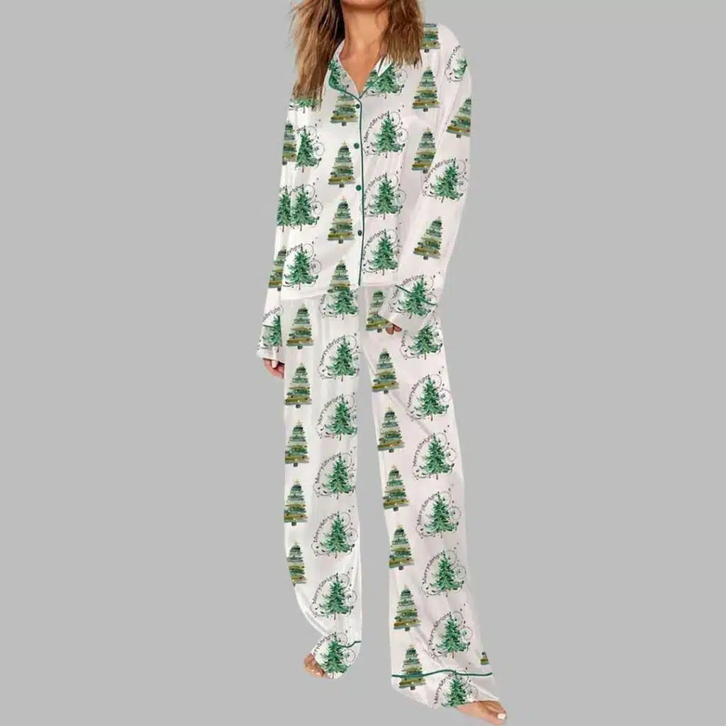 Christmas Tree Pajama Set 2