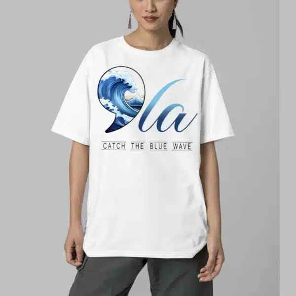 Comma La Catch The Blue Wave Shirt 5