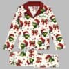 Coquette Grinchmas Christmas Button Down Pajamas 2