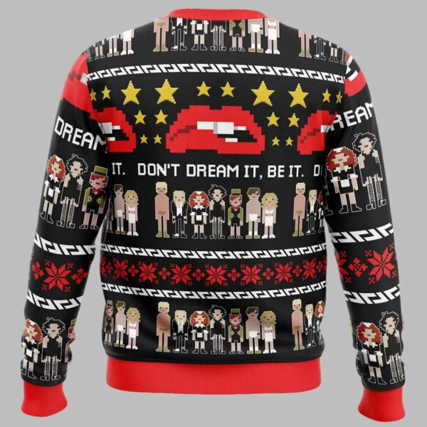 Don't Dream It Be It The Rocky Horror Picture Show Ugly Christmas Sweater 2