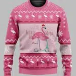 Flamingo Fa La La La Mingo Christmas Sweater