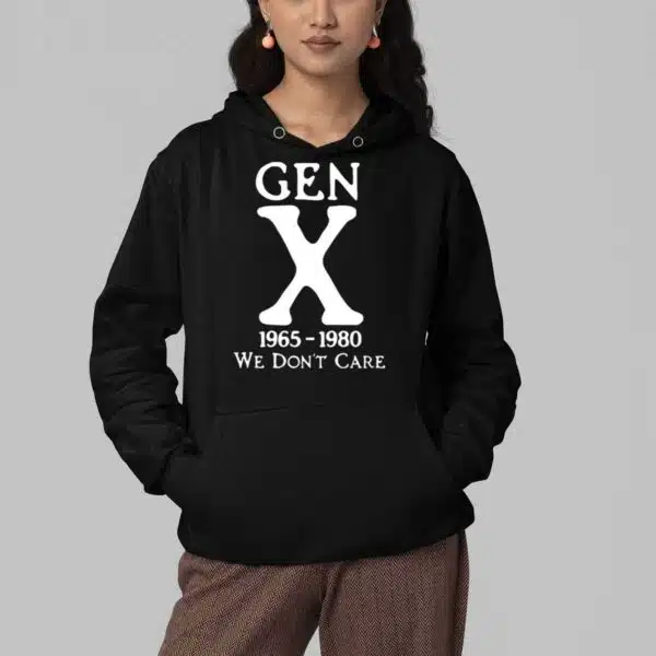 Gen X 1965 1980 We Dont Care Shirt 4