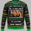 Got Invited To The X Mas Party By Mistake Who Knew Ugly Christmas Sweater 1