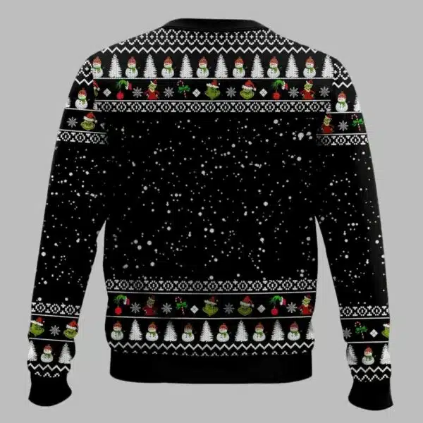 Grinch Ew People Ugly Christmas Sweater 3