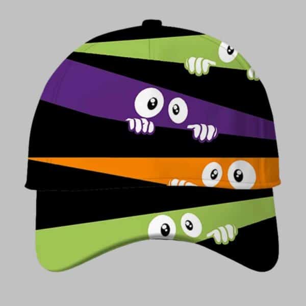 Halloween Peeps Monster Print Baseball Cap 1