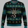 Hugs Alien Facehugger Ugly Christmas Sweater 1