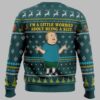 I'm a Little Worried King Of The Hill Ugly Christmas Sweater 2