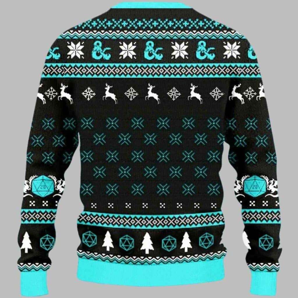 I Have Survived Dungeons Dragons Christmas Sweater 2