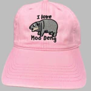 I Love Moo Deng Hat 1