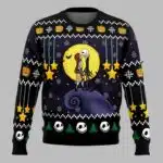 Jack Skellington And Sally Ugly Christmas Sweater