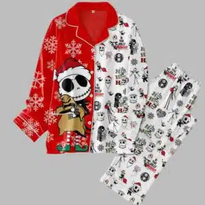 Jack Skellington Christmas Pajamas Set 1