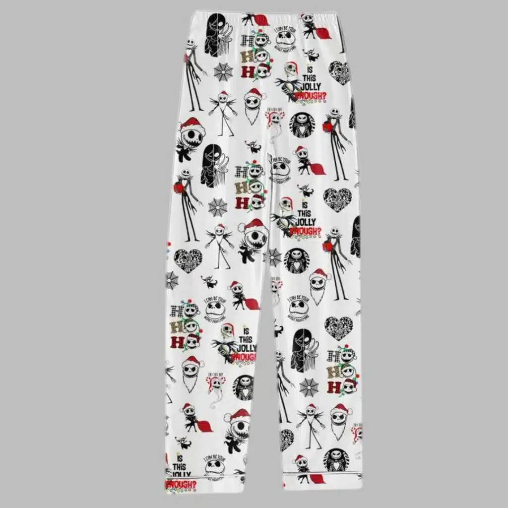 Jack Skellington Christmas Pajamas Set 2