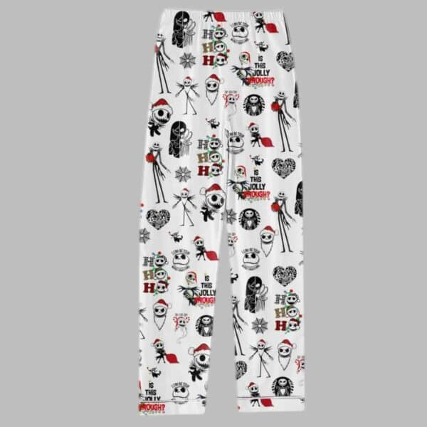 Jack Skellington Christmas Pajamas Set 2