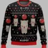 Kupo Moogle Final Fantasy Ugly Christmas Sweater 1