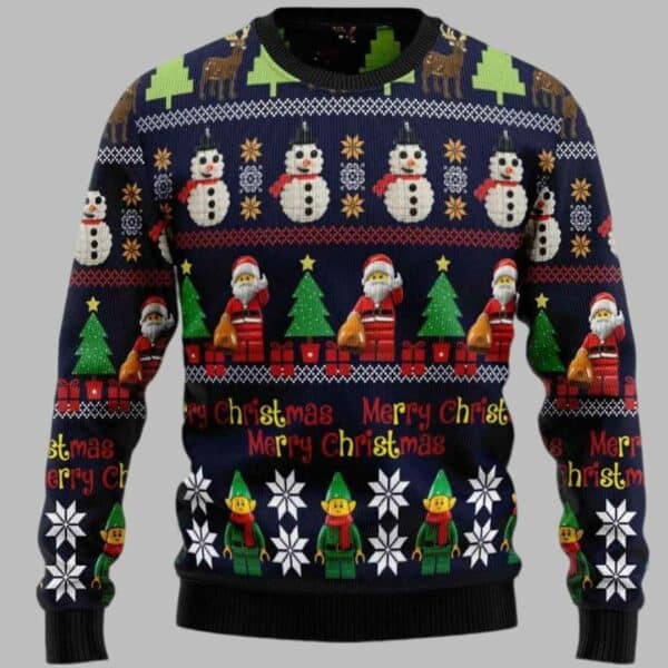 Lego A Merry Christmas Ugly Christmas Sweater 1