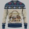 Lord Of The Rings Cute Chibi Characters Ugly Christmas Sweater 1