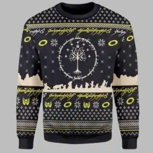 Lord Of The Rings Ugly Christmas Sweater 1