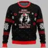 Lord of the Rings Merry Christmas You Filthy Hobitses Ugly Christmas Sweater 1