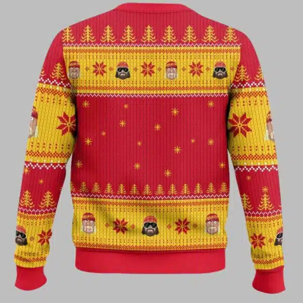 Mega Powers Macho Man and Hulk Hogan Ugly Christmas Sweater 2