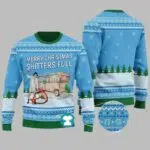 Merry Christmas Shitters Full Ugly Christmas Sweater