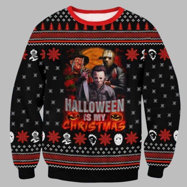 Michael Myers Halloween Horror Ugly Sweater 2