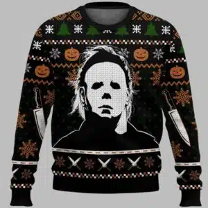 Michael Myers Ugly Christmas Sweater 1