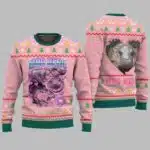 Moo Deng I Love You Cute Thai Baby Hippo Ugly Christmas Sweater