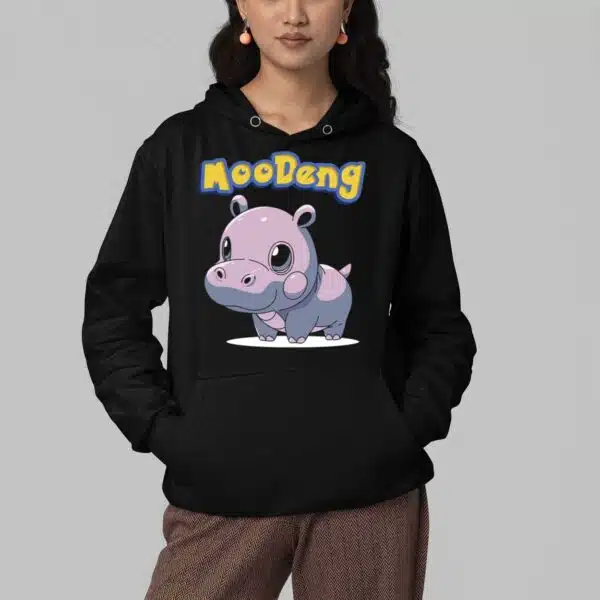 Moodeng Hippo Cute Shirt 4