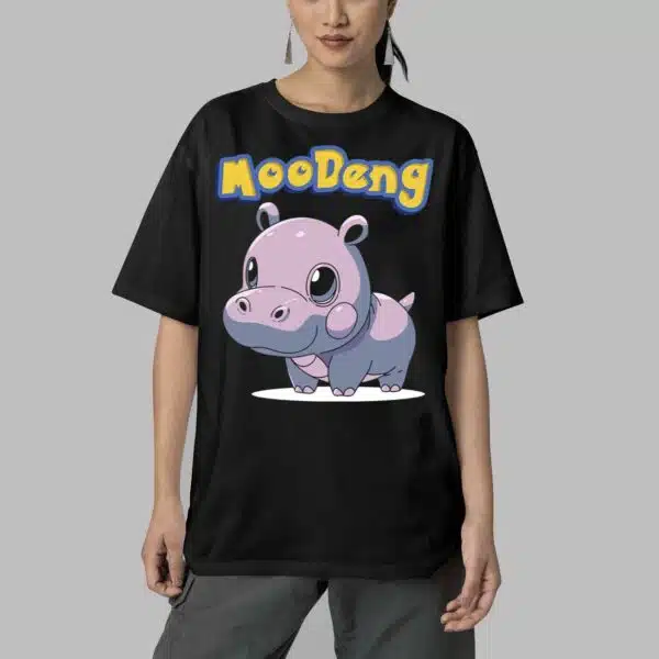 Moodeng Hippo Cute Shirt 5