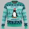 NOOT NOOT Pingu Ugly Christmas Sweater 1