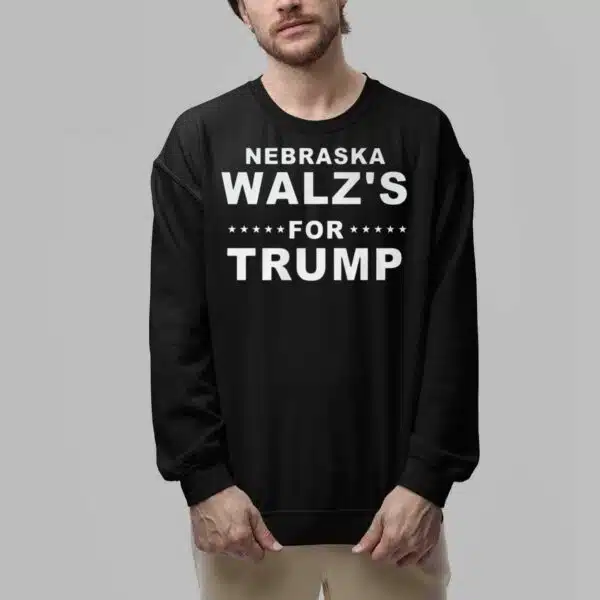 Nebraska Walzs For Trump Shirt 6