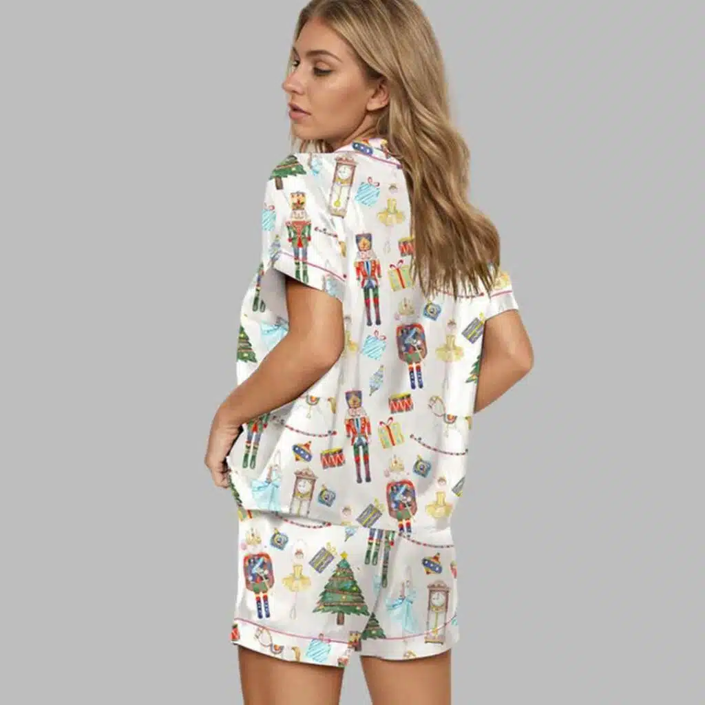 Nutcracker Pattern Pajama Set 2