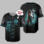 Sally Nightmare Halloween Baseball Jersey