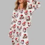 Santa Christmas Gnomes Pajama Set
