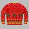 Too Lit To Quit Ugly Christmas Sweater 2