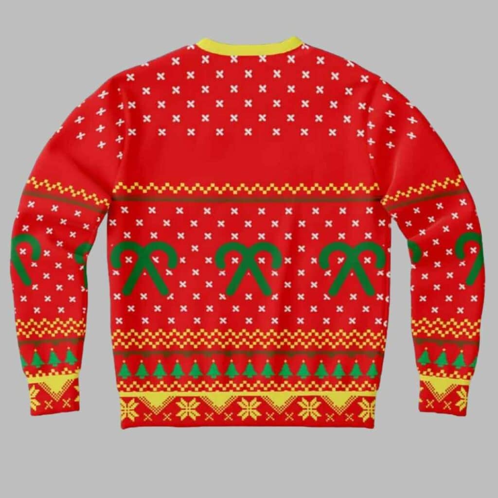 Too Lit To Quit Ugly Christmas Sweater 2