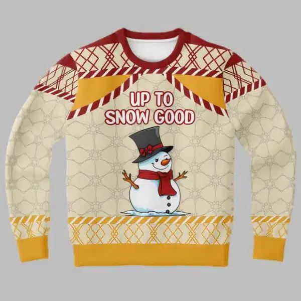 Up to Snow Good Ugly Christmas sweater 2