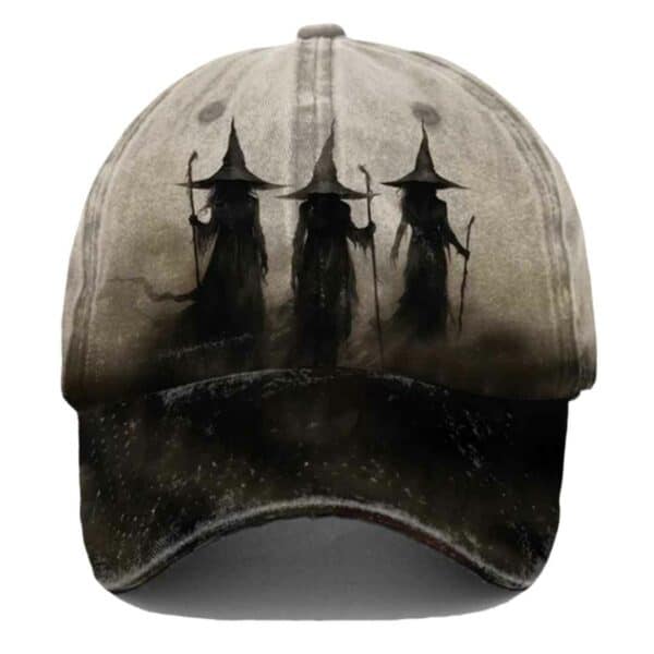 Witch Print Baseball Cap 1