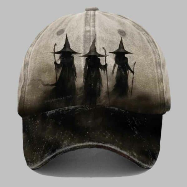 Witch Print Baseball Cap 2