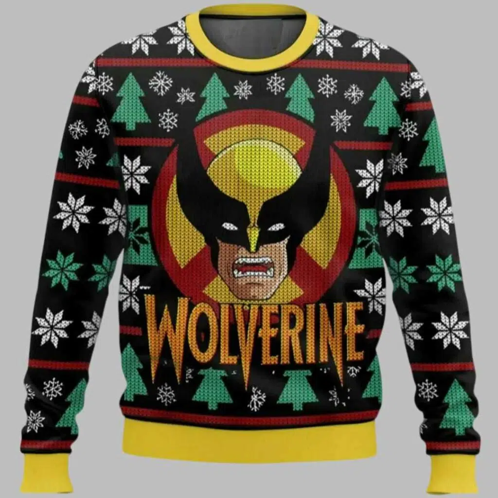 Wolverine Ugly Christmas Sweater 2