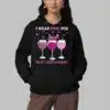 Womens Breast Cancer Awareness I WEAR PINK FOR Printed Casual Shirt 4