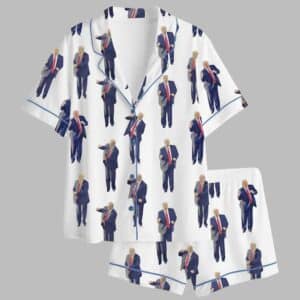 Womens Fight America Pajama Set 2