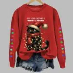 Women's Hope Your Christmas Is Meowy And Bright Shirt