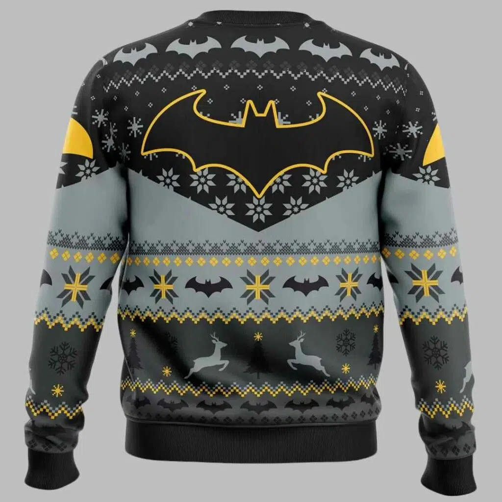 Xmas Batman DC Comics Ugly Christmas Sweater 1