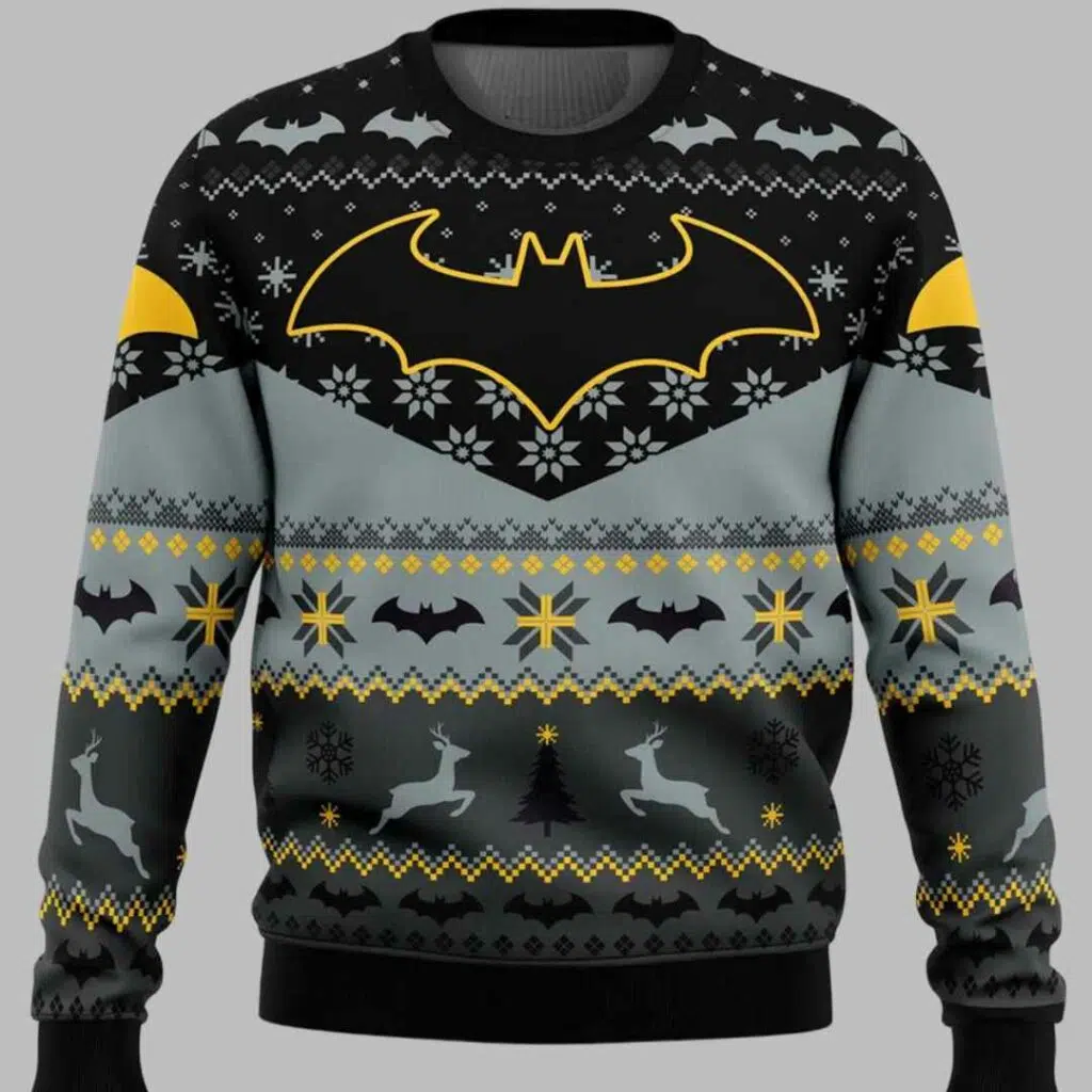 Xmas Batman DC Comics Ugly Christmas Sweater 2