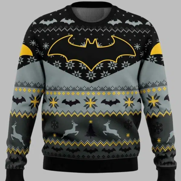 Xmas Batman DC Comics Ugly Christmas Sweater 2